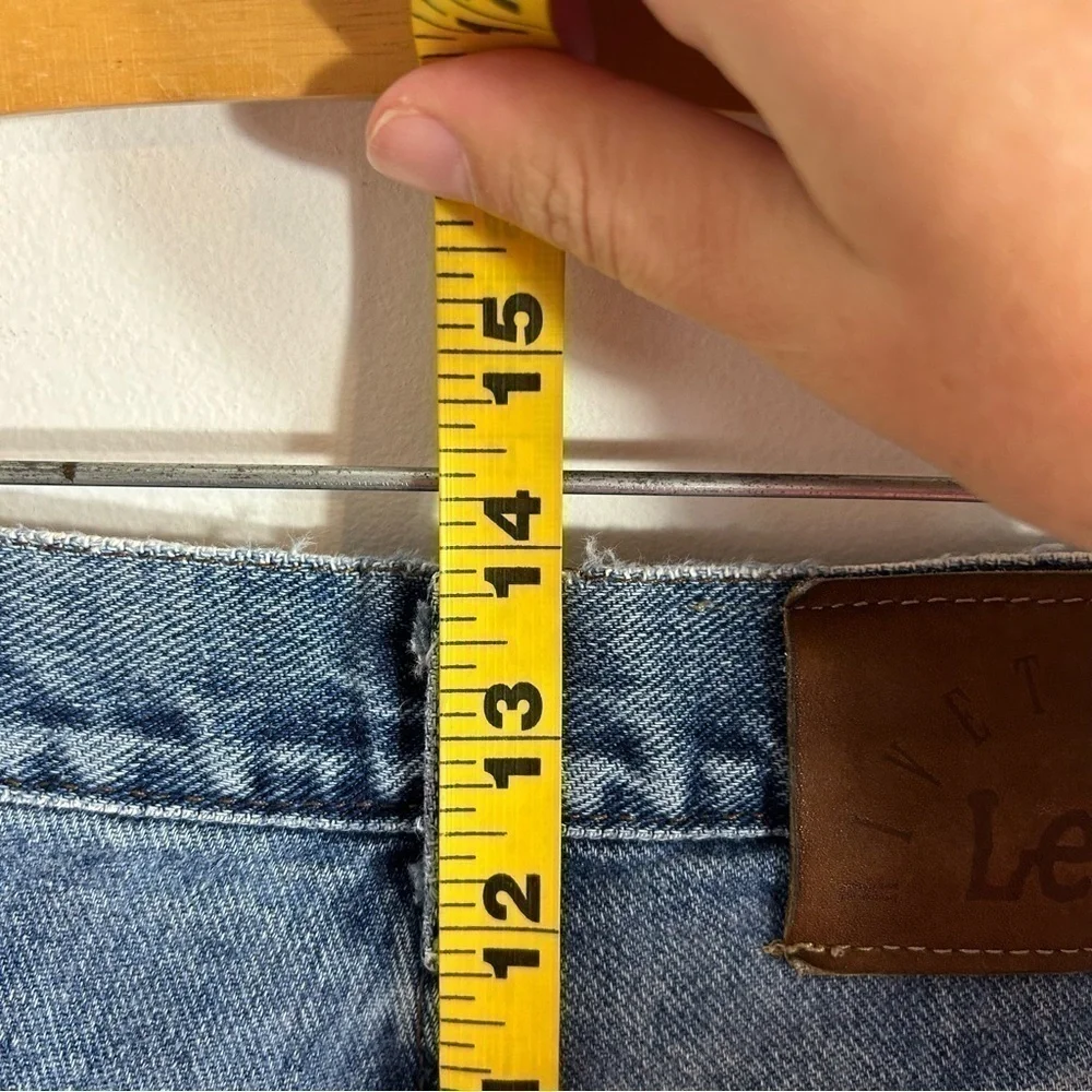 Vintage Lee Riveted Jeans Sz 13 High Rise Mom Waist